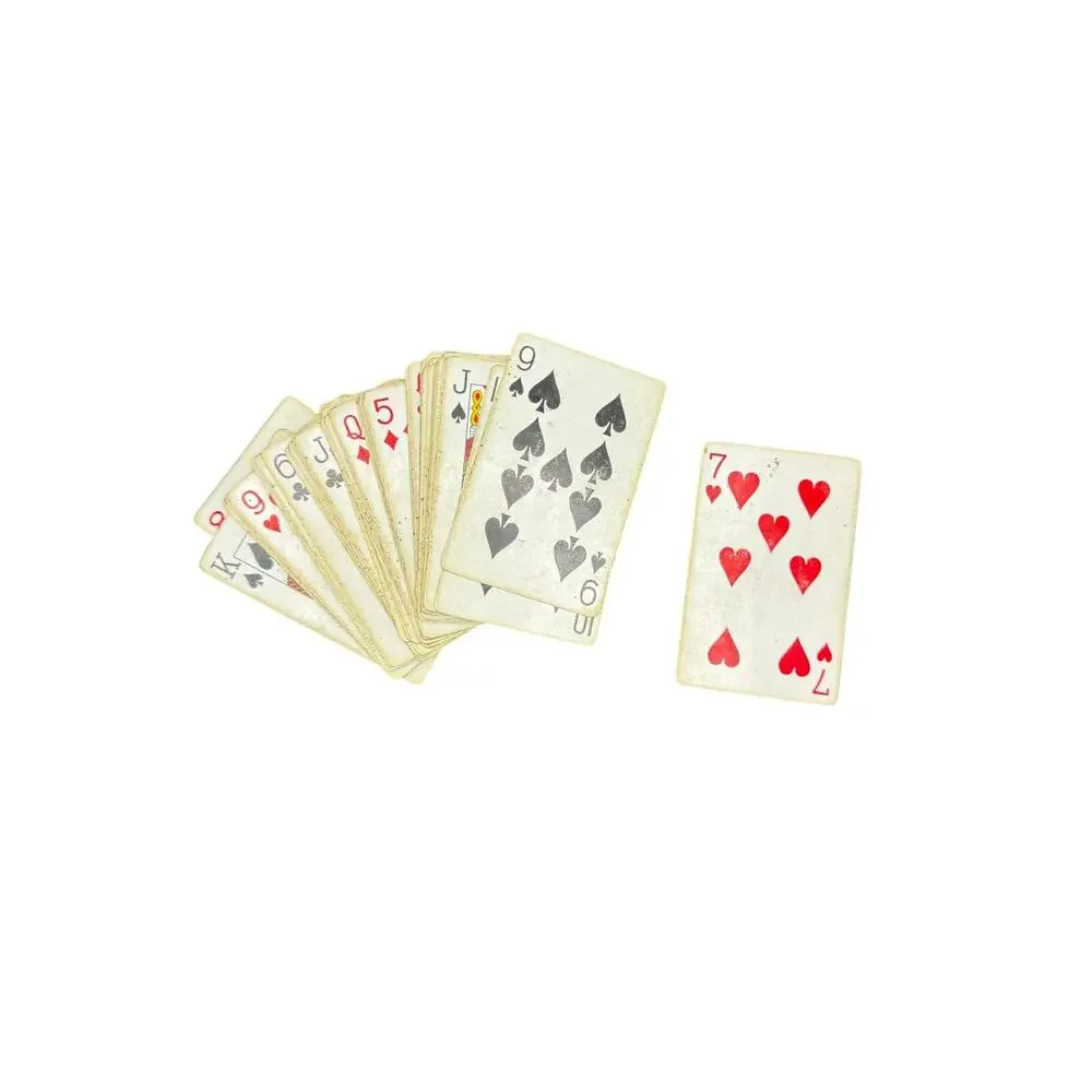 🃏 Vintage Birdcage Playing Cards Deck Purple Gold Back Cottagecore Craft Decor - Picture 2 of 3
